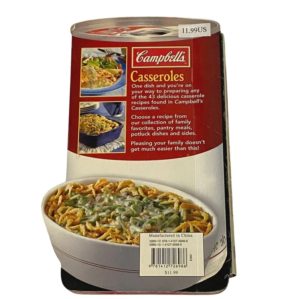 Campbell's Recipes Cookbook Lot of 3 Casseroles‎ Mix Match International Kitchen